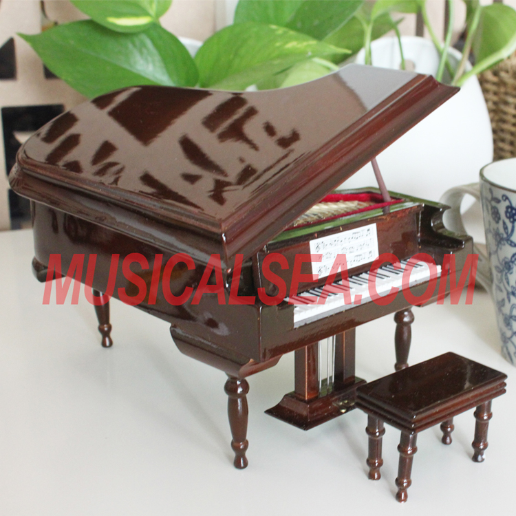 mini piano music box